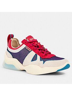 Coach citysole Women's Pink Multi Mesh Runner Sneaker